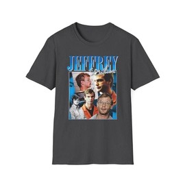 Jeffrey Dahmer pop Star Retro Throwback 80s 90s Vintage Fashion Serial Killer True Crime T-Shirt Dark Heather