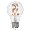 Bulbrite Pack of (2) 9 Watt Dimmable Clear Filament A19