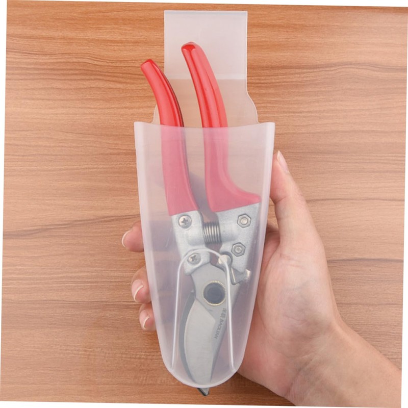 Mipcase 2pcs Plastic Pruning Shear Case Compact Storage Pouch for