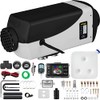 VEVOR 5KW Diesel Air Heater 10L Tank Diesel Heater 12V Diesel Parking Heater Muffler with LCD Thermostat and Remote Control for RV Bus Trailer Motor-home and Boats