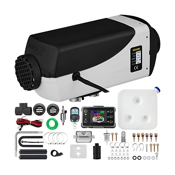 VEVOR 5KW Diesel Air Heater 10L Tank Diesel Heater 12V