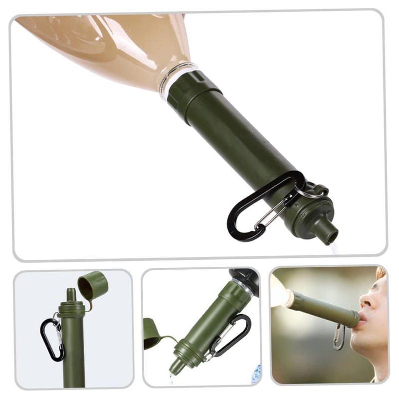 KOMBIUDA Professional Water Purifier Camping Lightweight Portable Water Filter for