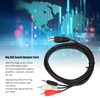 Cable Grande de Subwoofer DIN de 8 Pines Macho a