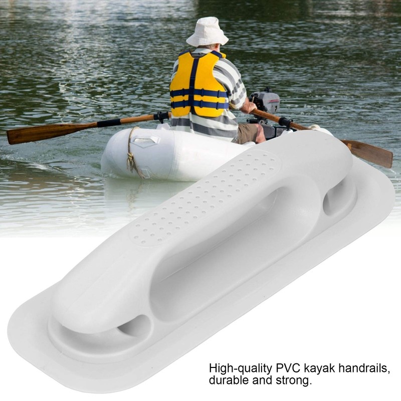 Cersalt Boat Handrail, with Hole Handle, Rubber Boat Grab Bar,