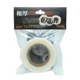 YNAK QH018-05 Seam Tape, Tent Zack Tarp, Sheet Repair, Waterproof, For Thickness, Extra Thick 0.07 inch (0.18 mm), Translucent Tape, Width 0.8 x 11.8 ft (20 mm x 30 m) or 50 m (Width 0.08 x Width 1.4 inches x 35 x 20 m)