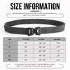 DOUNTO Quick Release Tactical Belt, Military Gun Belt Stretch Nylon