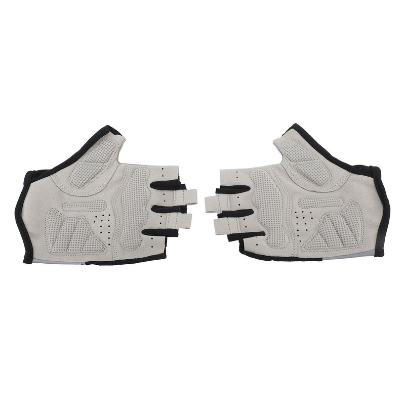 Men Cycling Half Finger Gloves Anti Slip Shock Absorption Bicycle