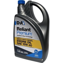 D-A LUBRICANT COMPANY Reliant Premium Diesel Engine Oil SAE 10W-30 (1 GALLON) 52204