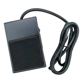 Interruptor De Pedal Metálico Cfs-1 Cntd Negro