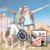 Set of 30 WELLGRO Compass Keyrings – Party Bag for