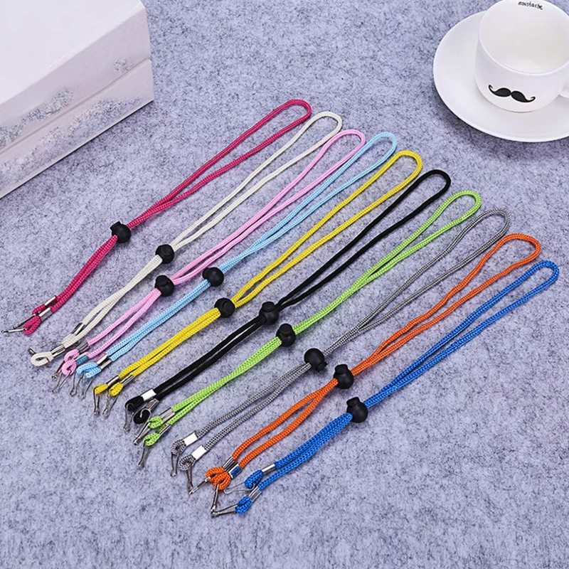 EXCEART Bandana Lanyard Hat Holder Clip Lanyard Neck Strap Straw