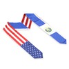 USA And El Salvador Flag Graduation Stole, Satin Embroidery Graduation