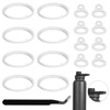 PEUTIER 17pcs Water Bottle Lid Replacement for Thermoflask 24/32/40/64oz, Water