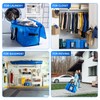 TAILI Extra Large Moving Bags, 6 Pack Blue Heavy Duty