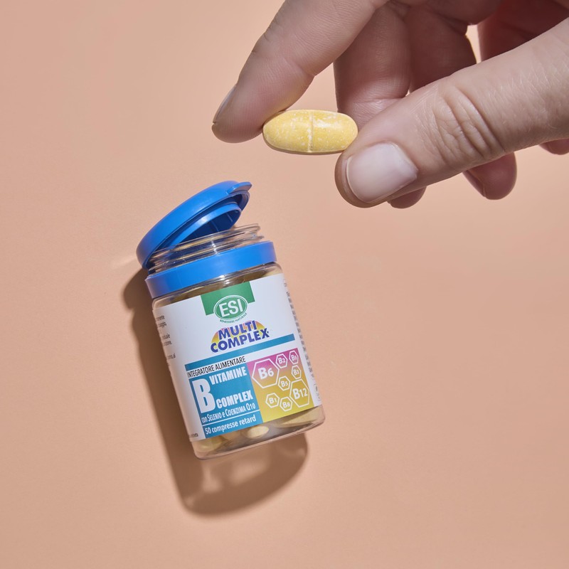 ESI - Multicomplex Vitamine B, Integratore Alimentare Multivitaminico del Gruppo