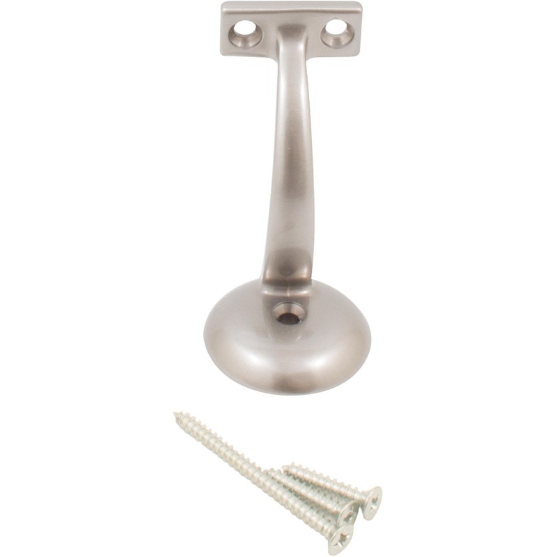 Stone Harbor Hardware Heavy-Duty Extended Handrail Bracket with 2-1/8" Round