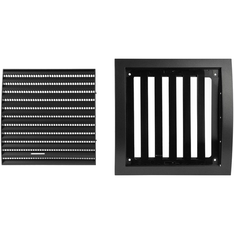 Repa Market Anthracite Adjustable Ventilation Grill - Louvered Air Vent