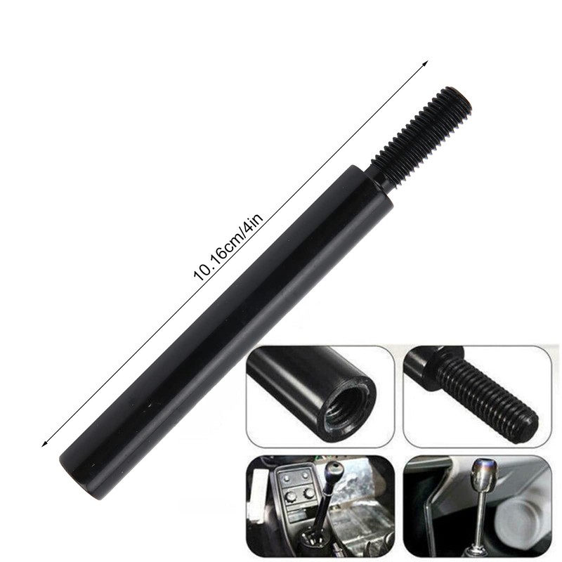 Acouto Shift Knob Extension,5in Shift Knob Extension Manual Gear Shifter