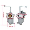 Thomletha Carburetor with Fuel Line Gaskets Set Replacement for Yamaha