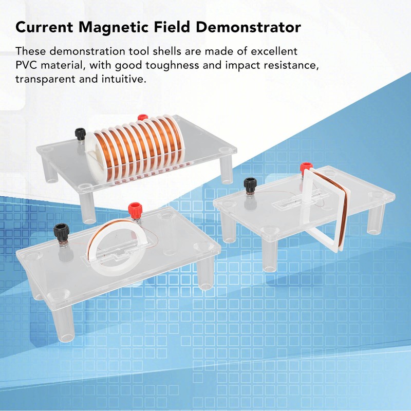 Current Magnetic Field Demonstrator Solenoid Coil Distribution Equipment Physics Teaching