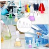 Hohopeti 4pcs Iodine Flask Lab Experiment Beaker Lab Volumetric Flasks