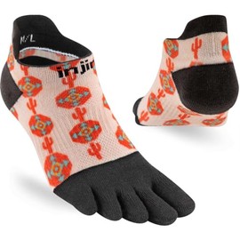 Injinji Toe Socks ARTIST DESIGNED WOMEN'S NO-SHOW PATHFINDER XS/S, multicoloured