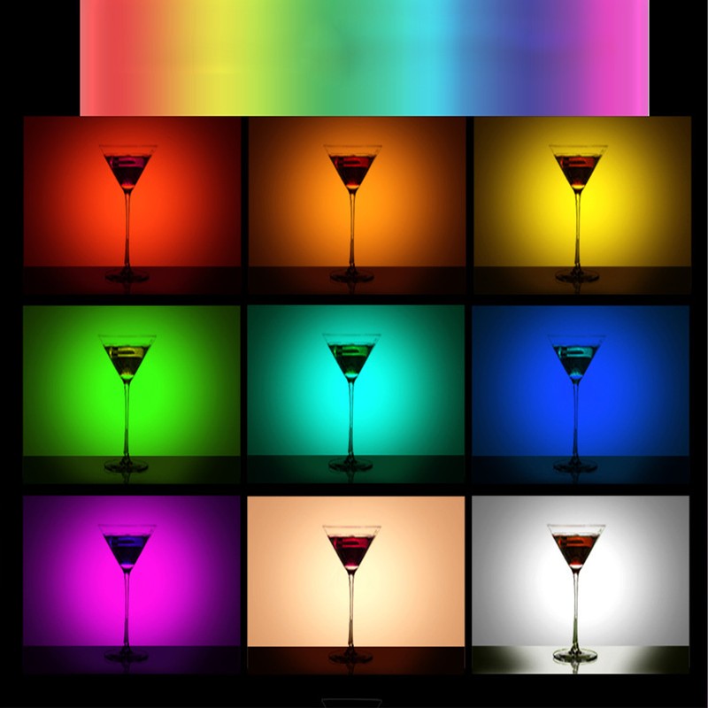 RGB Video Lights 2500K‑9000K Dimmable LED Camera Light Portable RechargeablePhotography