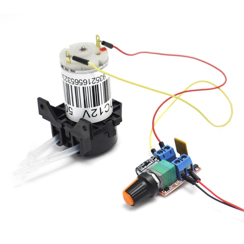 Gikfun 12V DC Dosing Pump Peristaltic Dosing Head with Connector
