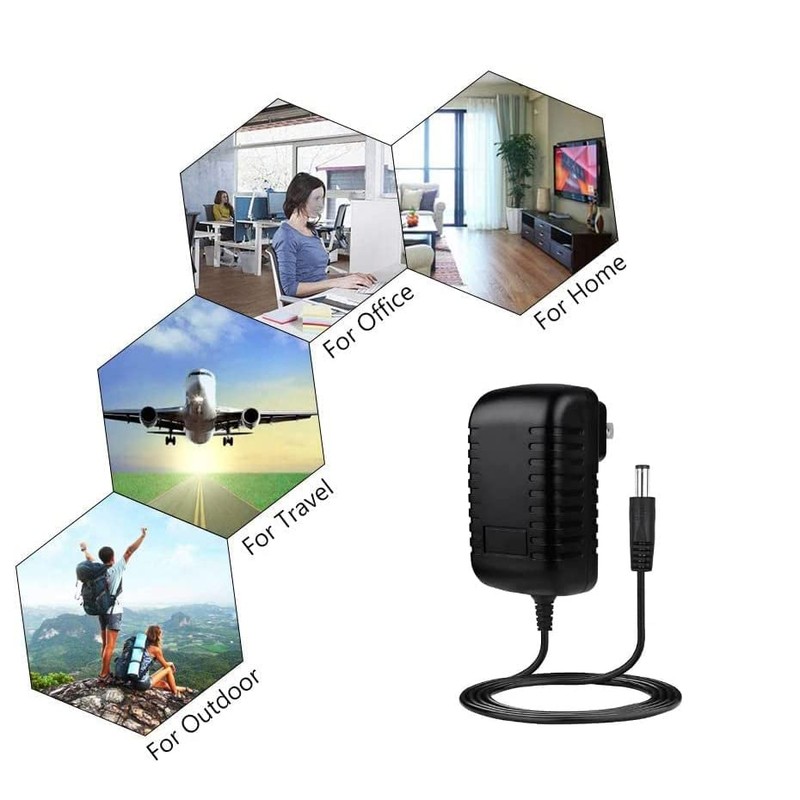 BestCH AC Adapter Compatible with OtLite 290009 Portable Cordless LED