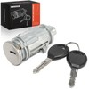 A-Premium Ignition Lock Cylinder with 2 keys Compatible with Dodge,