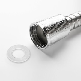 sourcing map Flat Washer Nylon M4 Seal 13 mm AD 4 mm ID 1 mm Thick Clear for Tap Pipe Water Hose Insulation Screws Pack of 300