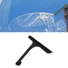 Glass Wiper with Non Slip Handle Silicone Window Cleaner Squeegee