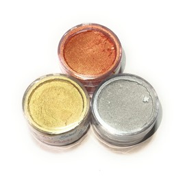 AM09 MATIZADOR Comestible DORADO, PLATEADO, ROSE GOLD