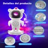 Proyector Estrellas CM-TOP Astronauta Luz LED Bluetooth USB 12cm