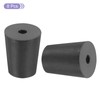 sourcing map Rubber Tapered Plug 16mm to 20mm Solid Test