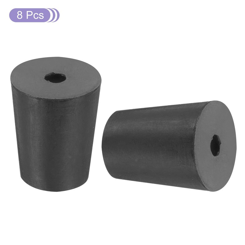 sourcing map Rubber Tapered Plug 16mm to 20mm Solid Test