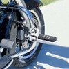 Riloer Motorcycle Footpegs Motorcycle Highway Pegs, Road Engine Guard Foot