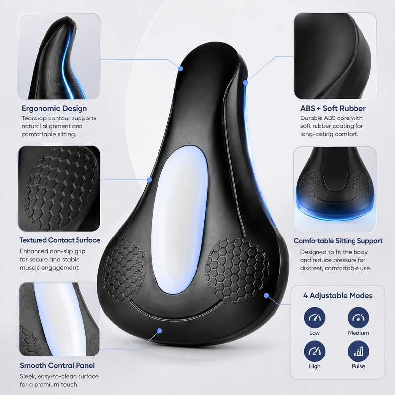 Pelvic Floor Trainer for Kegel Exercises – Ergonomic Training Seat