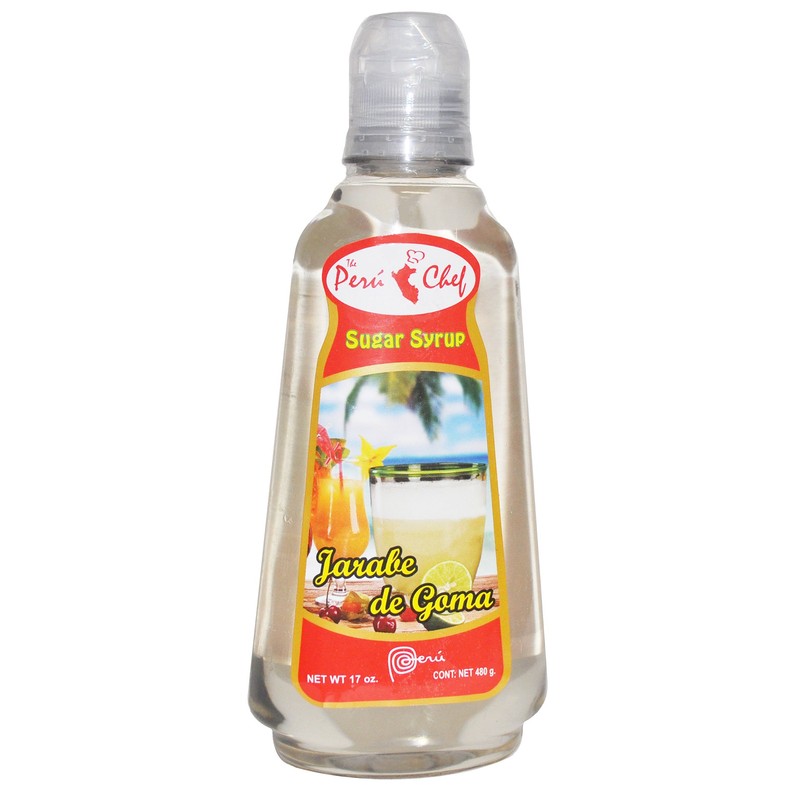 Jarabe de Goma - Sugar Syrup 3 bottles of 17