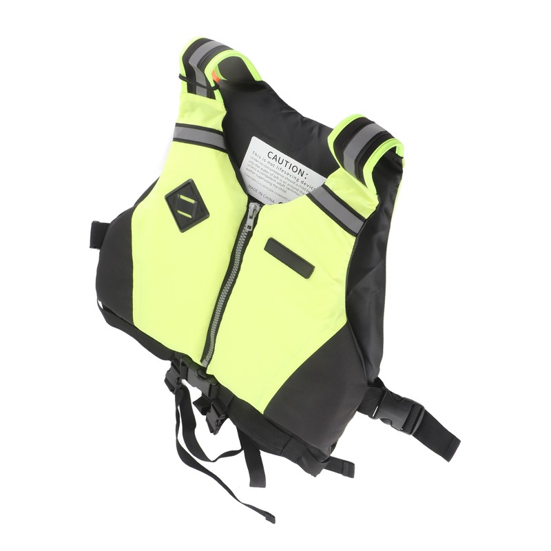 Kayaking Swimming Adult Safety Buoyancy Jacket Life Vest Reflective Strap