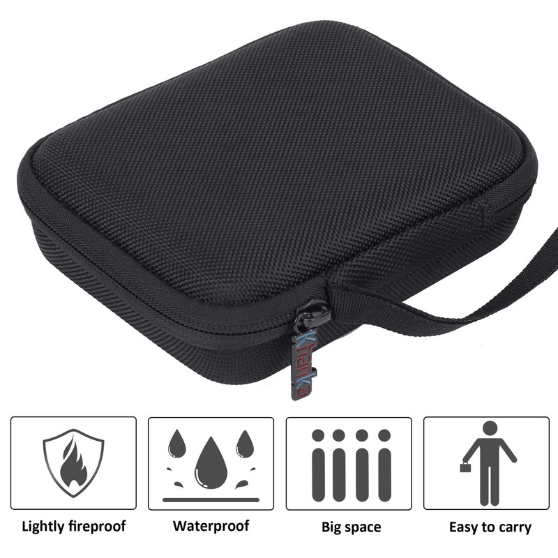 Khanka Dedicated Protective Storage Case for Digital Camera IXY180, IXY650,