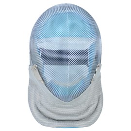 Sabre Fencing Mask - 350N Sabre Fencing Helmet with Removable Lining - CE Certified Protective Gear (Removable Lining, Large)