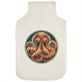 'Angry Octopus' Hot Water Bottle Cover (HW00039632)
