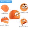 KXF Kids Swimming Cap Waterproof Swimming Hats Bathing Cap Ear