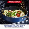 Blue Diamond 5QT Saute Pan with Lid, Non Toxic PFAS-Free
