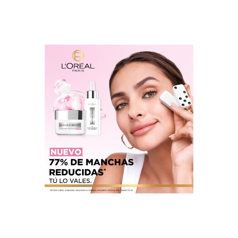 Oréal Paris Skin Kit Anti Manchas Glycolic Bright Sérum 30ml