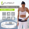 FlipBelt Zipper - White - S, White, Small