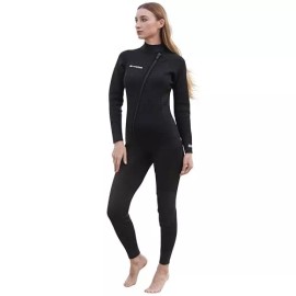 LayaTone Wetsuits for Men Wetsuit Women, 3mm Neoprene Full Body Front-SMALL -NEW