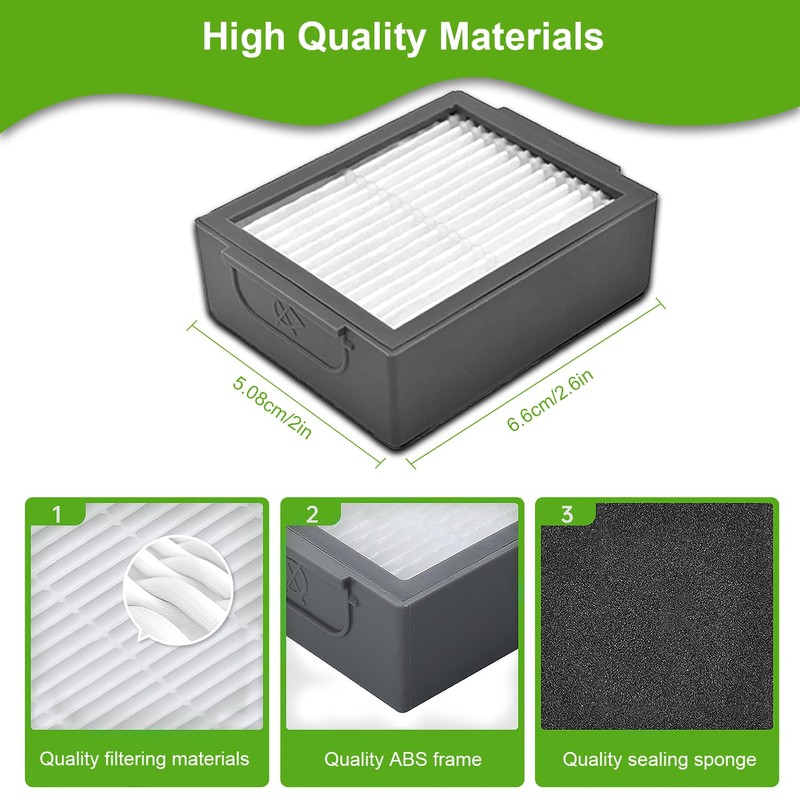 APZOVO irobo Roomba Replacement Filter for i7 i7+ i3 i3+