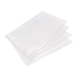 Bolsas de celofán transparentes y planas (100 Piezas). Bolsas para dulces de fiestas infantiles. Variedad de tamaños, bolsitas para dulces más pequeñas. Ideal para , galletas, dulces y regalos. (15 x 25)